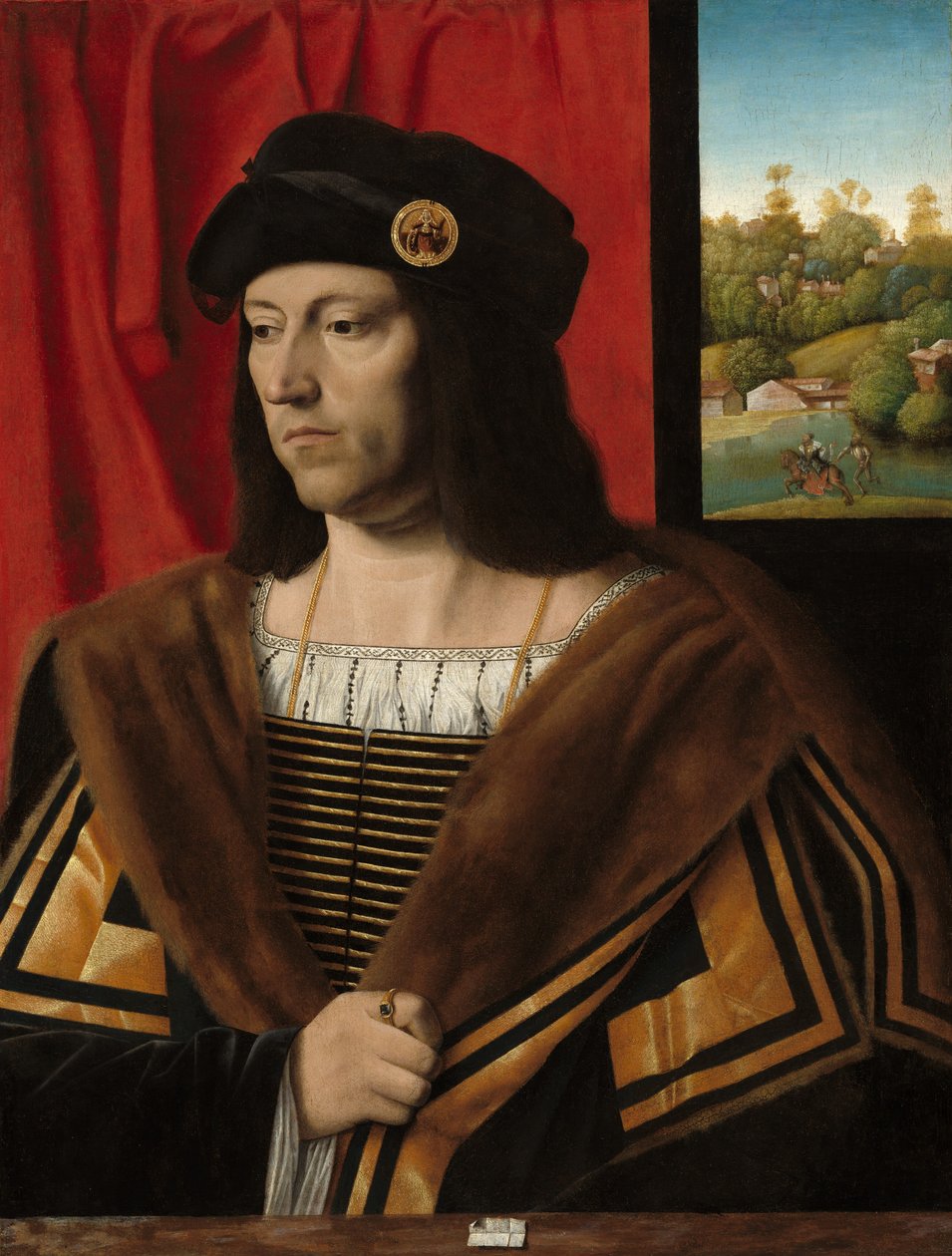 Porträt eines Gentlemans von Bartolomeo Veneto