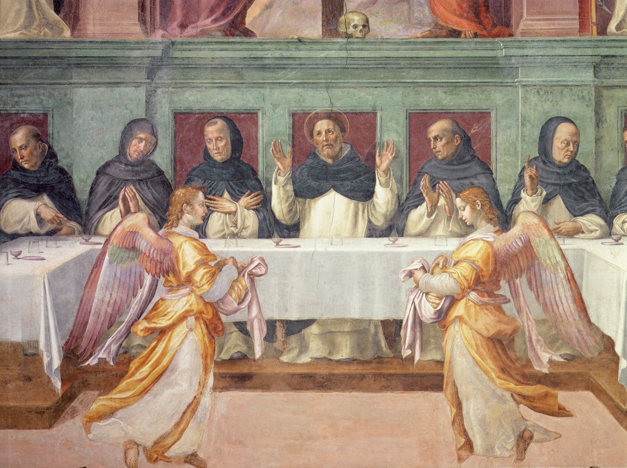 Das letzte Abendmahl (Detail) von Bartolommeo Sogliani