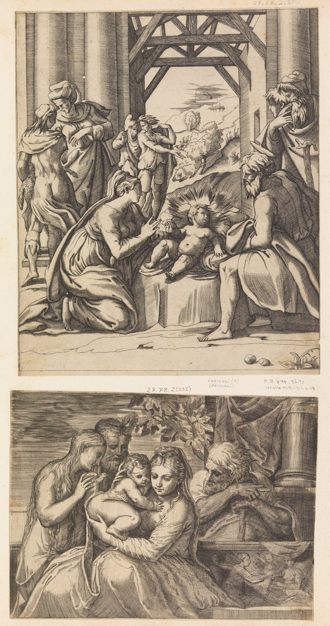 Heilige Familie von Battista del Moro