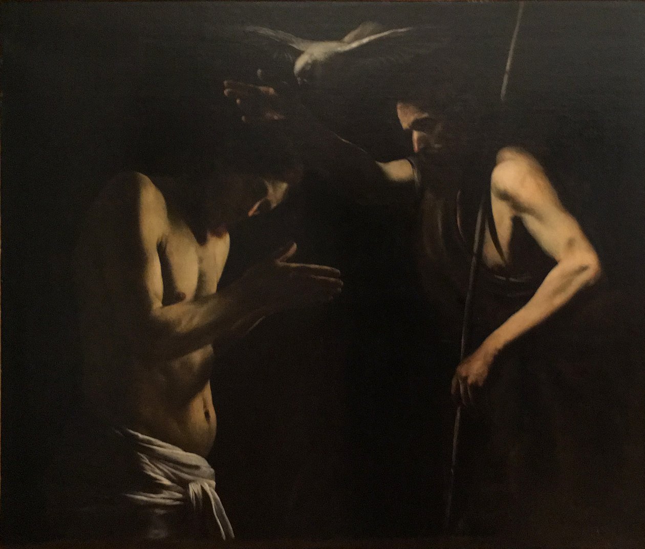 Die Taufe Christi von Battistello Caracciolo