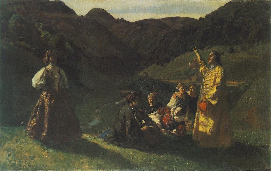 Zwischen Felsen von Bela Ivanyi Grunwald