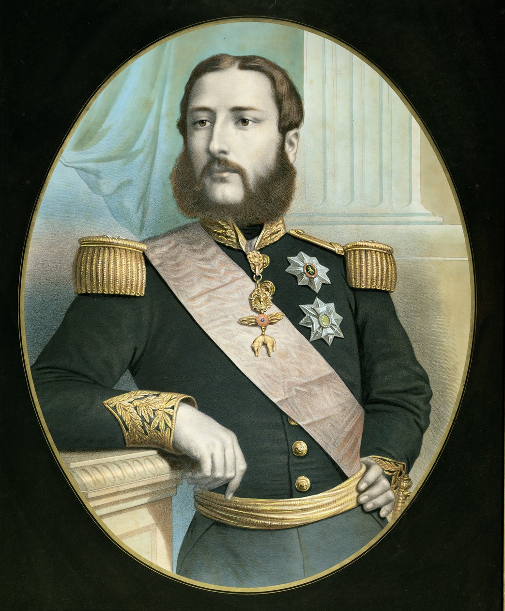 Leopold II (1835-1909) ca. 1866-67 von Belgian School
