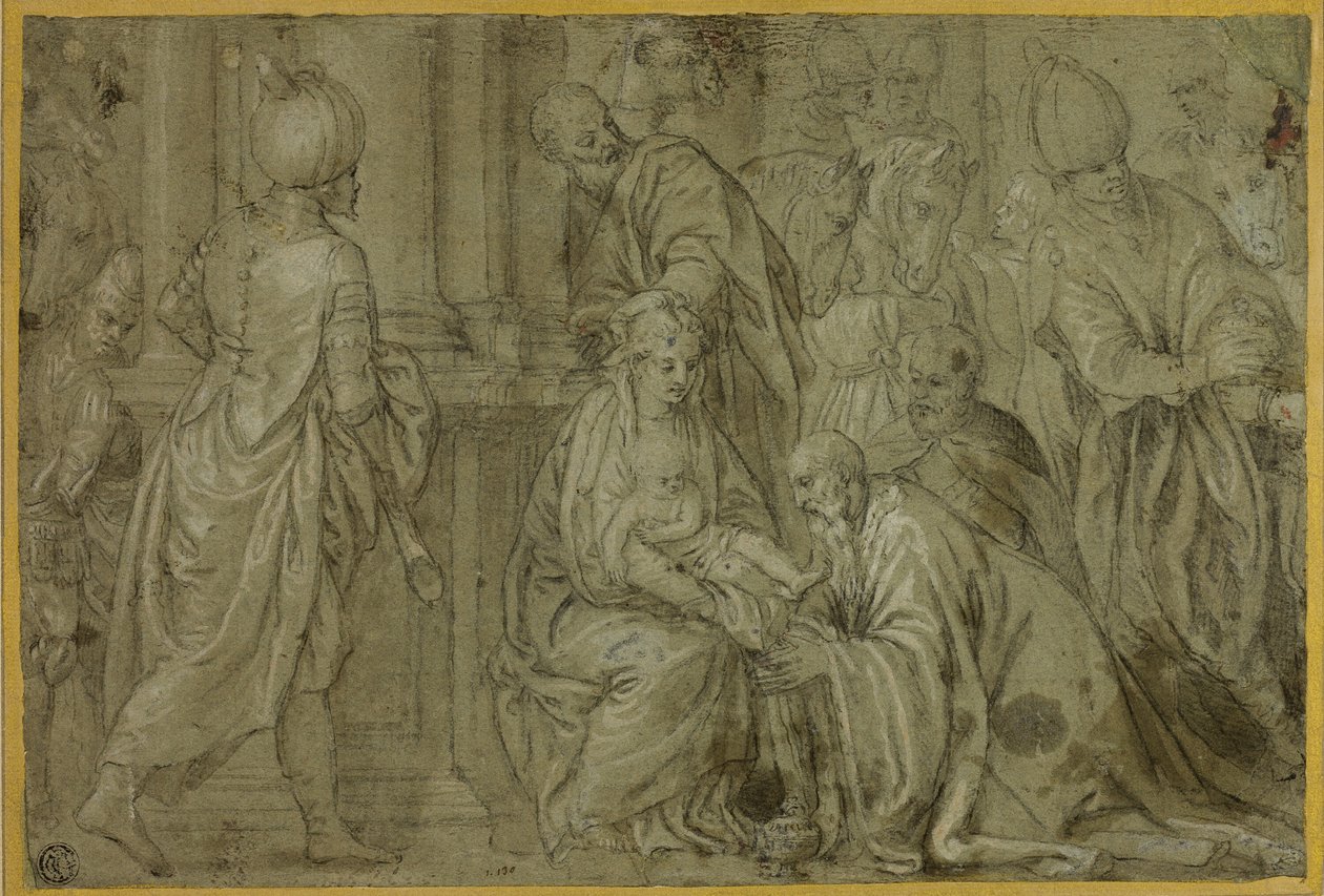 Anbetung der Könige von Benedetto Caliari