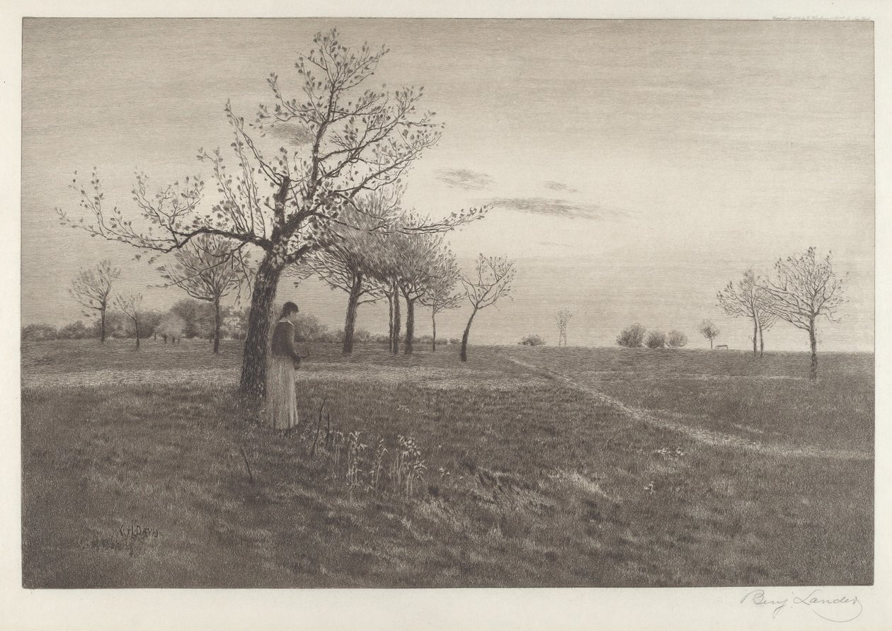 Nachglühen von Benjamin Lander