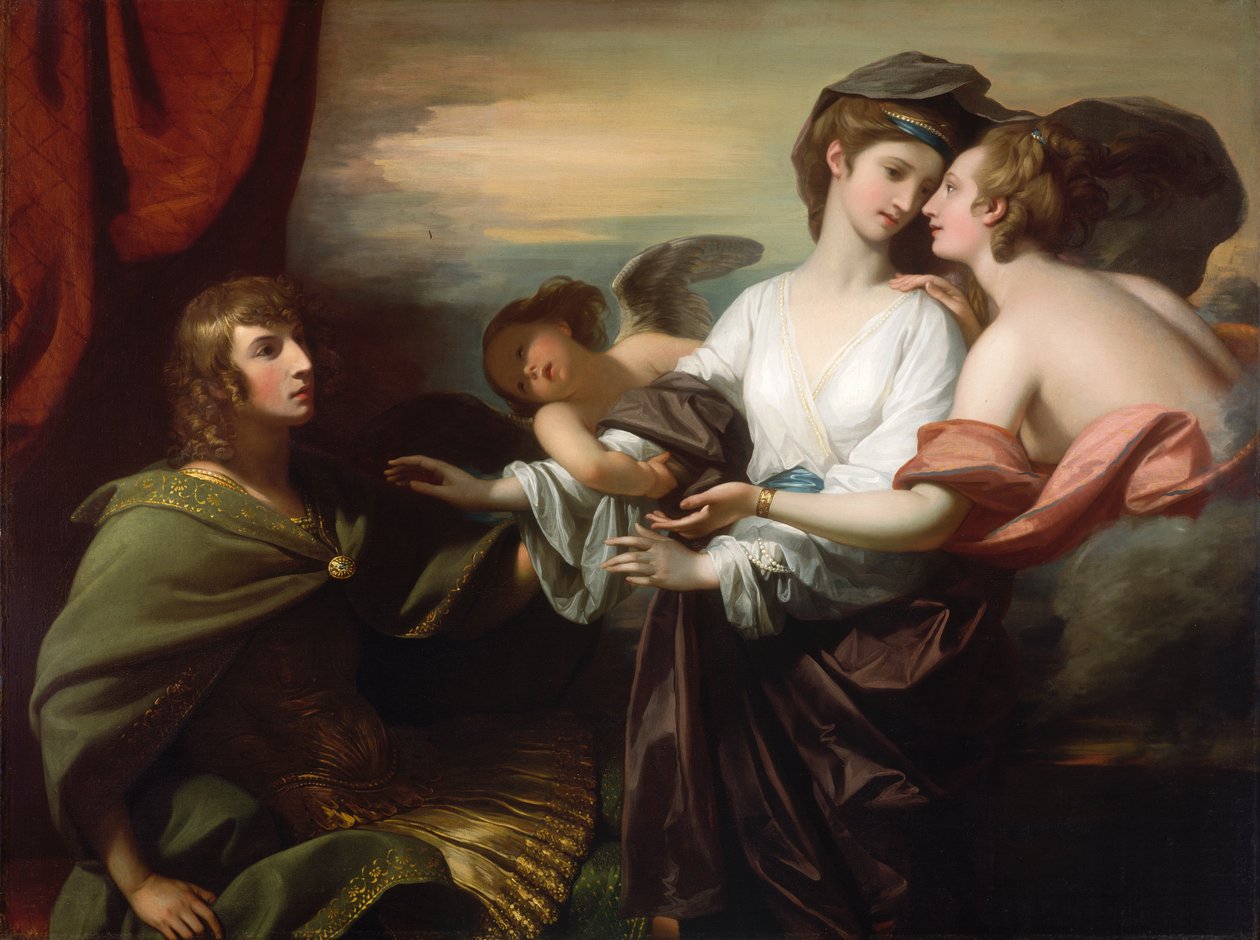 Helena nach Paris gebracht, 1776 von Benjamin West