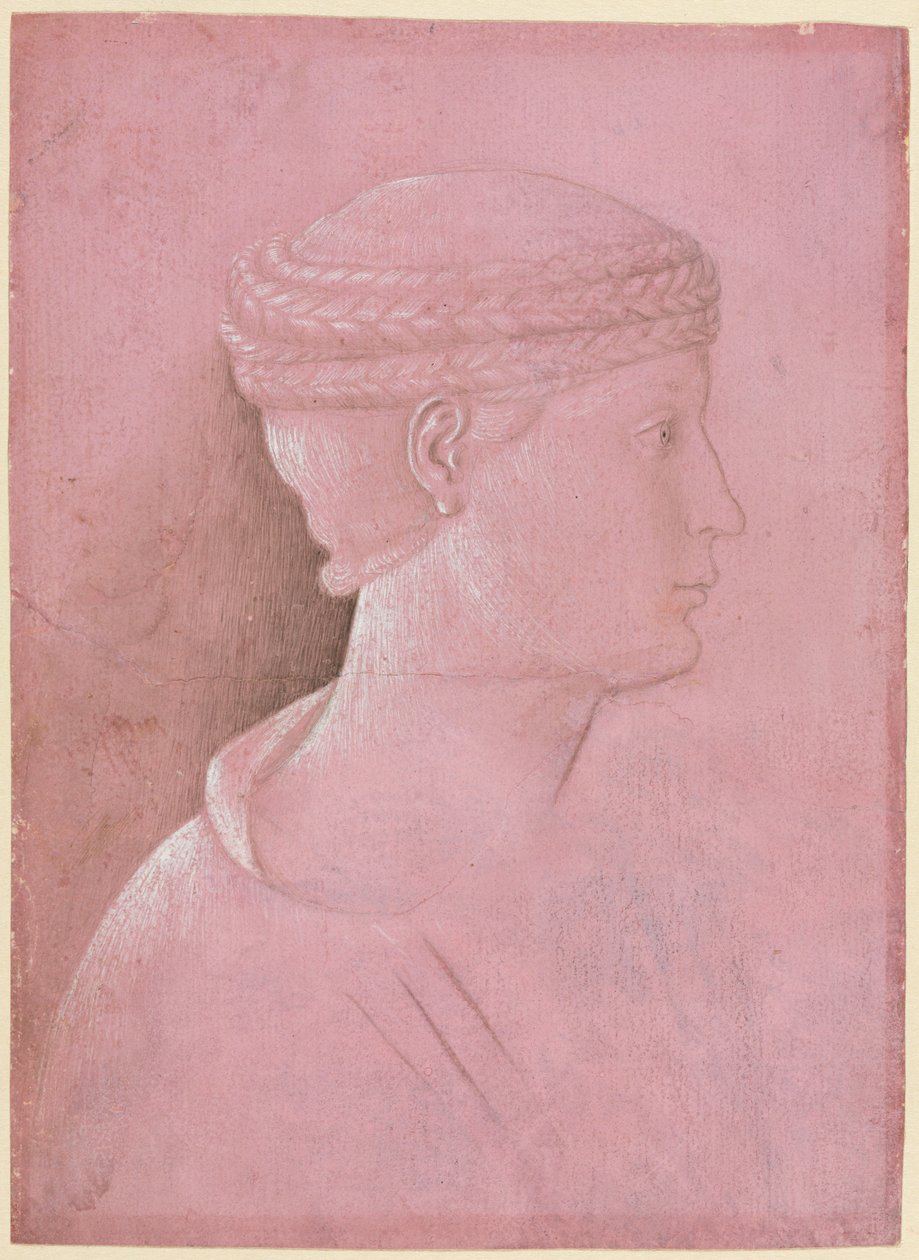 Büste einer Frau (recto) von Benozzo Gozzoli