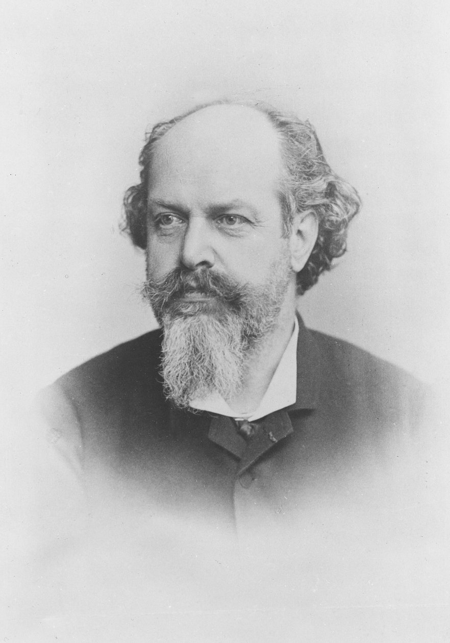 Porträt von Louis Gallet von Benque Studio