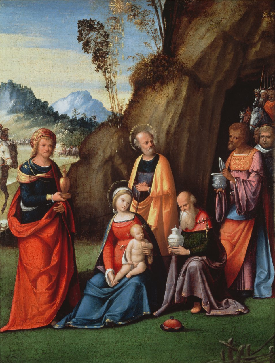 Die Anbetung der Könige, 1513 von Benvenuto Tisi da Garofalo