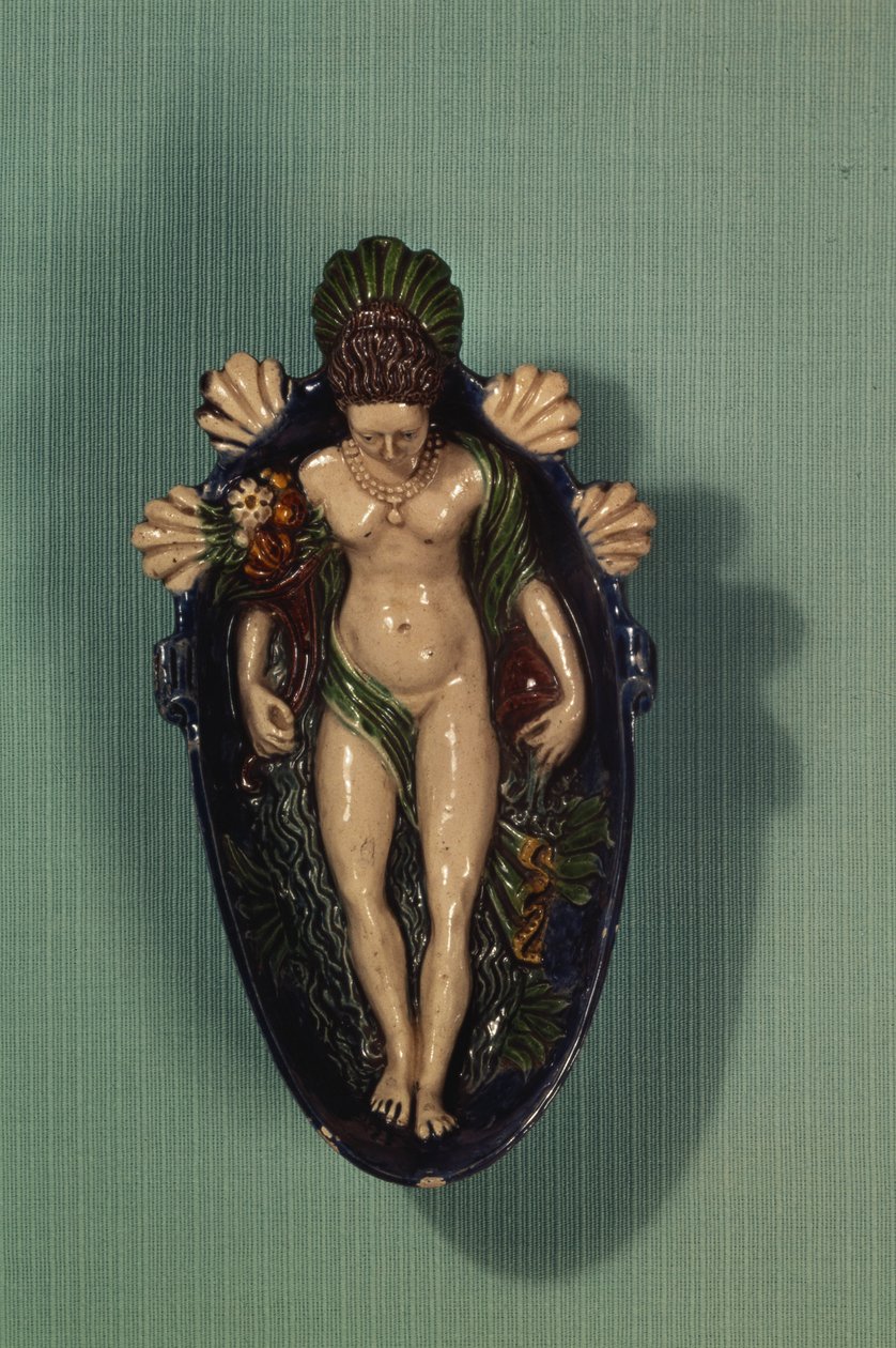 Sauciere, Palissy Ware, ca. 1530 von Bernard Palissy