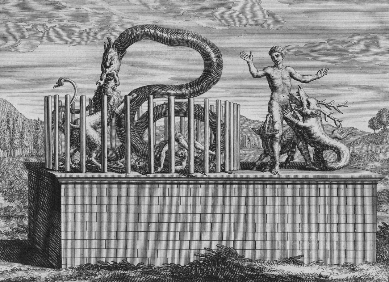 Idole von Campeche und Iucatan, 1723 von Bernard Picart