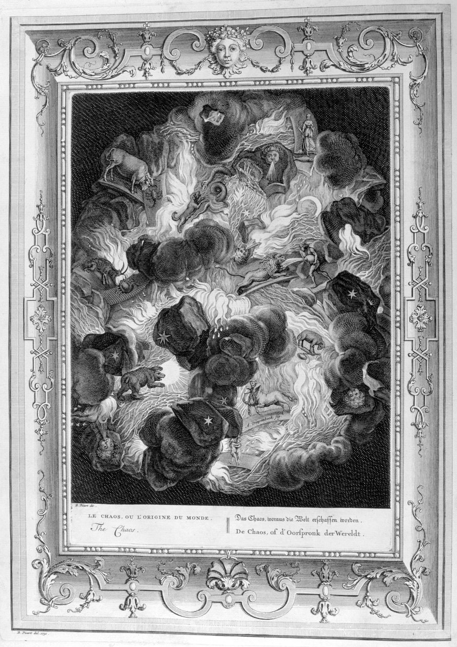 Das Chaos, 1733 von Bernard Picart