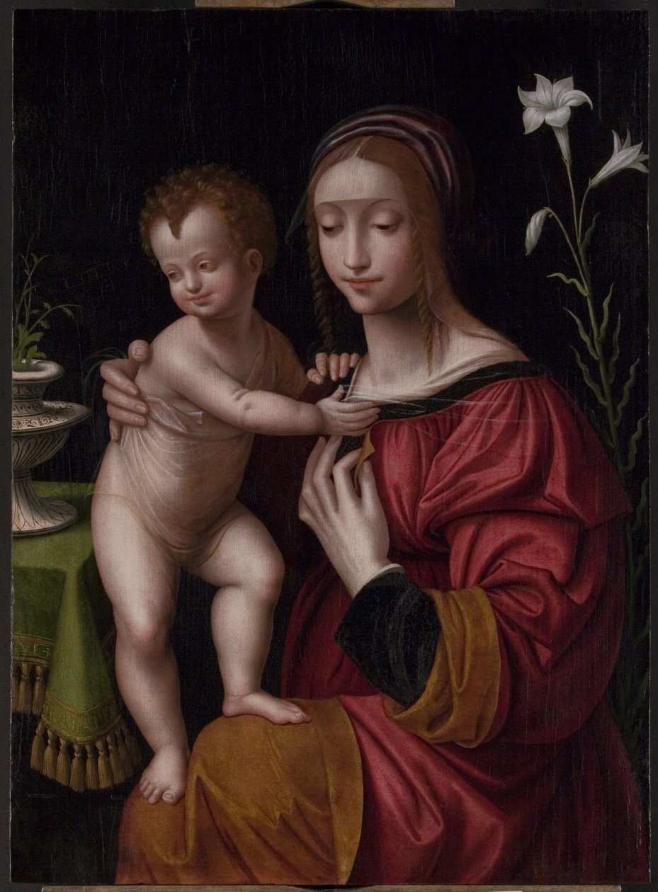 Madonna und Kind von Bernardino Luini