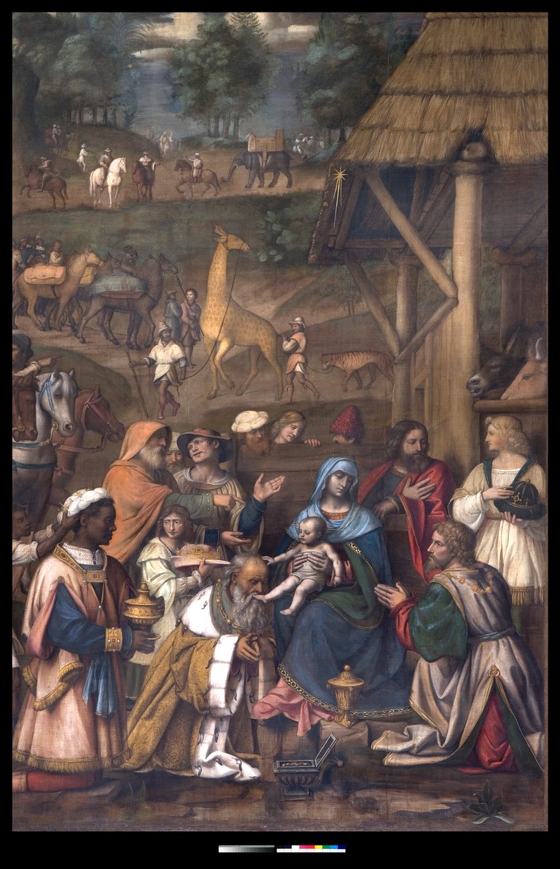 Anbetung der Könige, 1513 von Bernardino Luini