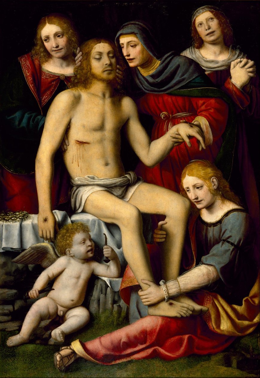 Die Klage über den toten Christus von Bernardino Luini
