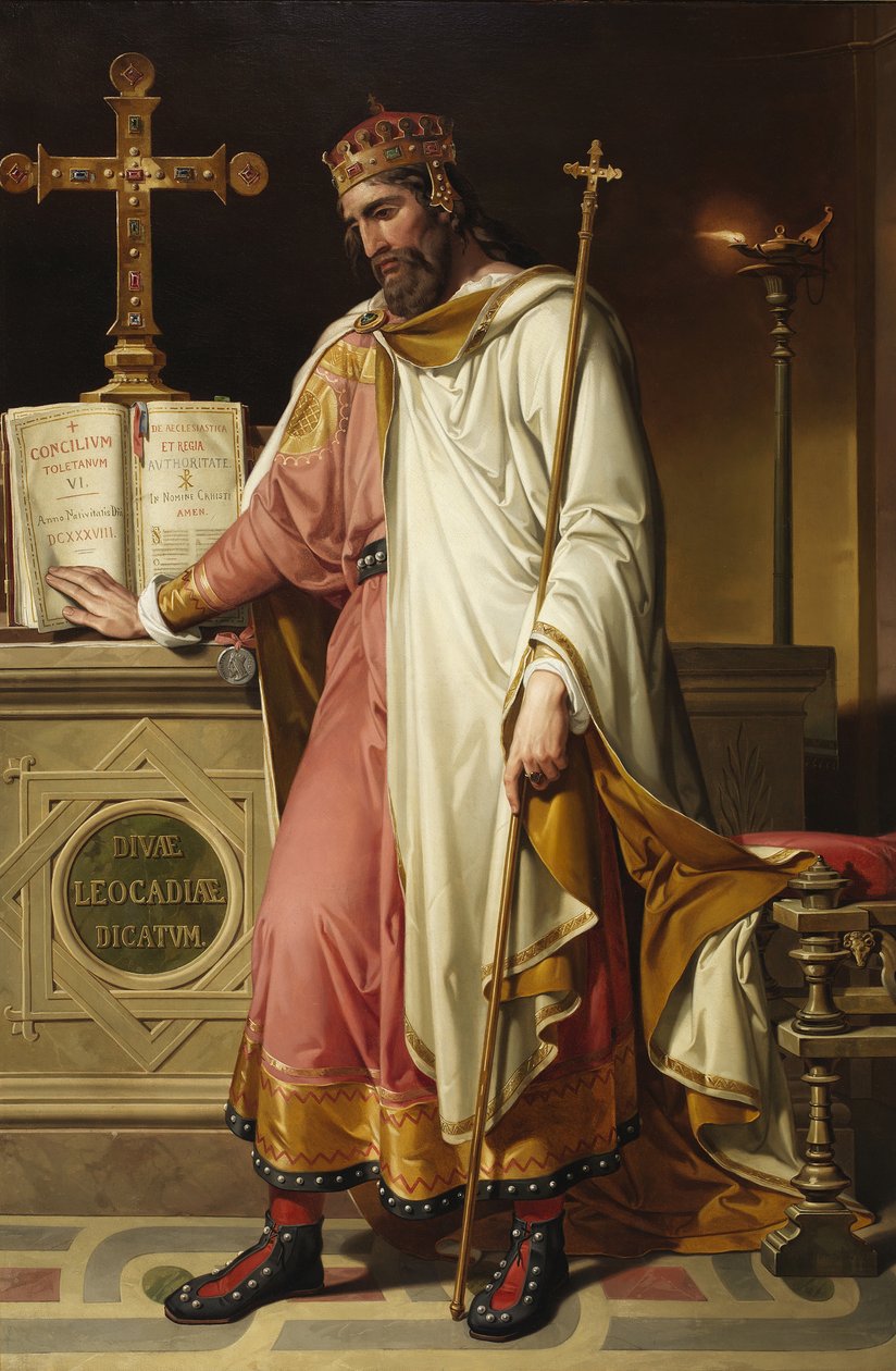 Chintila, Westgotenkönig von Bernardino Montañés Pérez