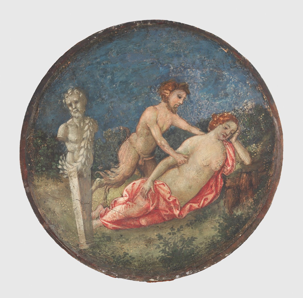 Jupiter und Antiope, ca. 1509 von Bernardino Pinturicchio