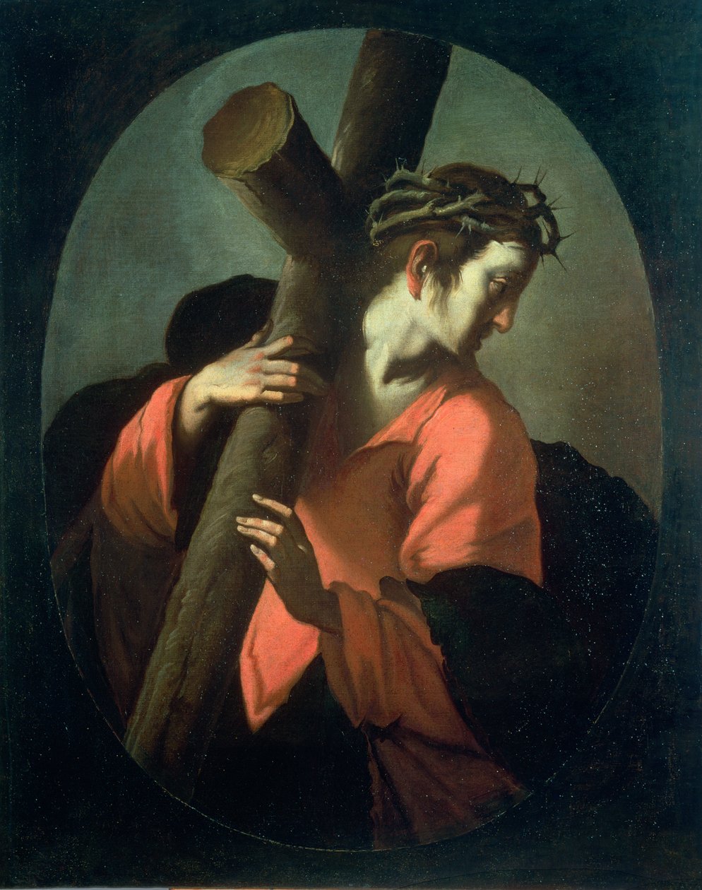 Christus trägt das Kreuz, ca. 1608-09 von Bernardo Strozzi