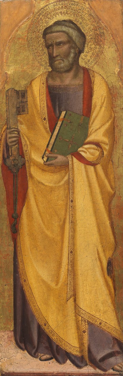 Heiliger Petrus, ca. 1330 von Bernardo Daddi