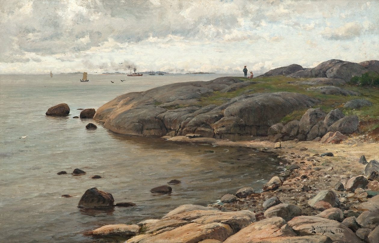Küstenansicht von Berndt Lindholm