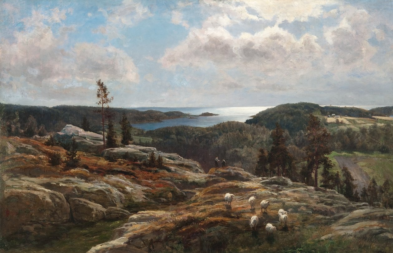 Ansicht von Ladoga von Berndt Lindholm