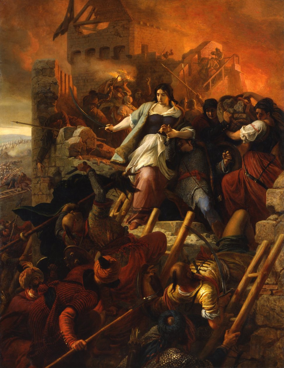 Die Frauen von Eger, 1867 von Bertalan Székely
