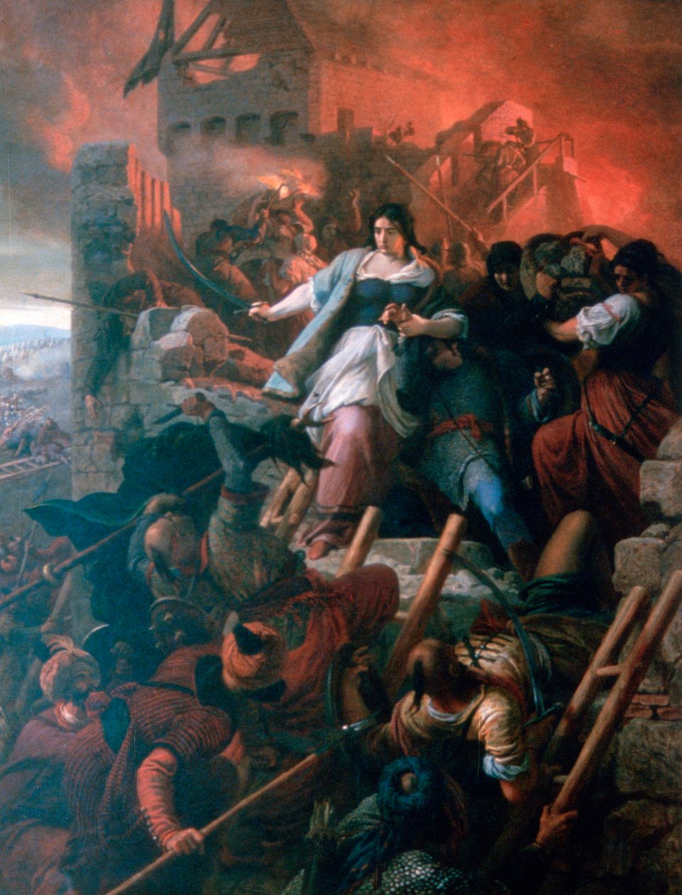 Die Frauen von Eger, 1867 von Bertalan Székely