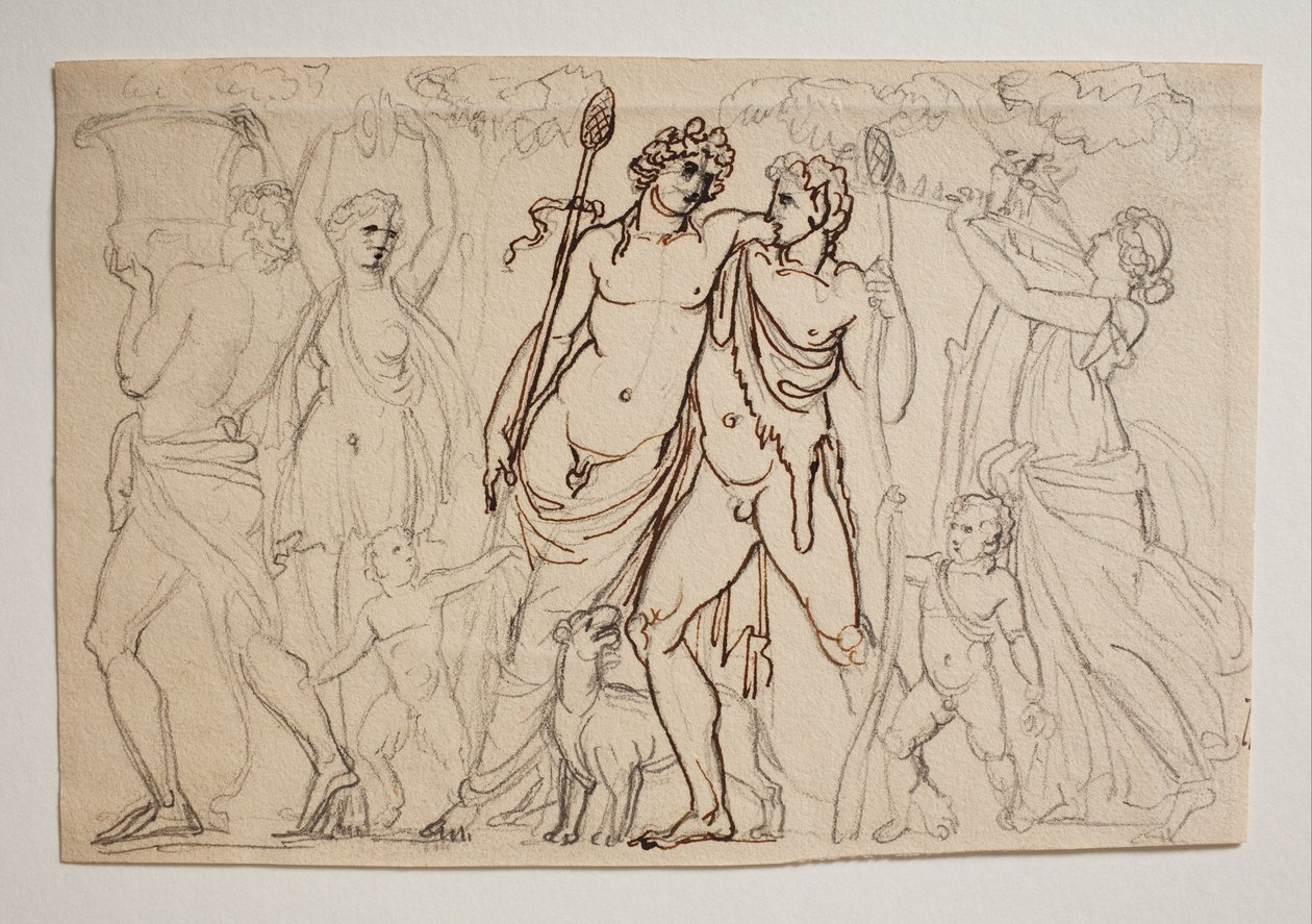 Bacchus-Umzug von Bertel Thorvaldsen