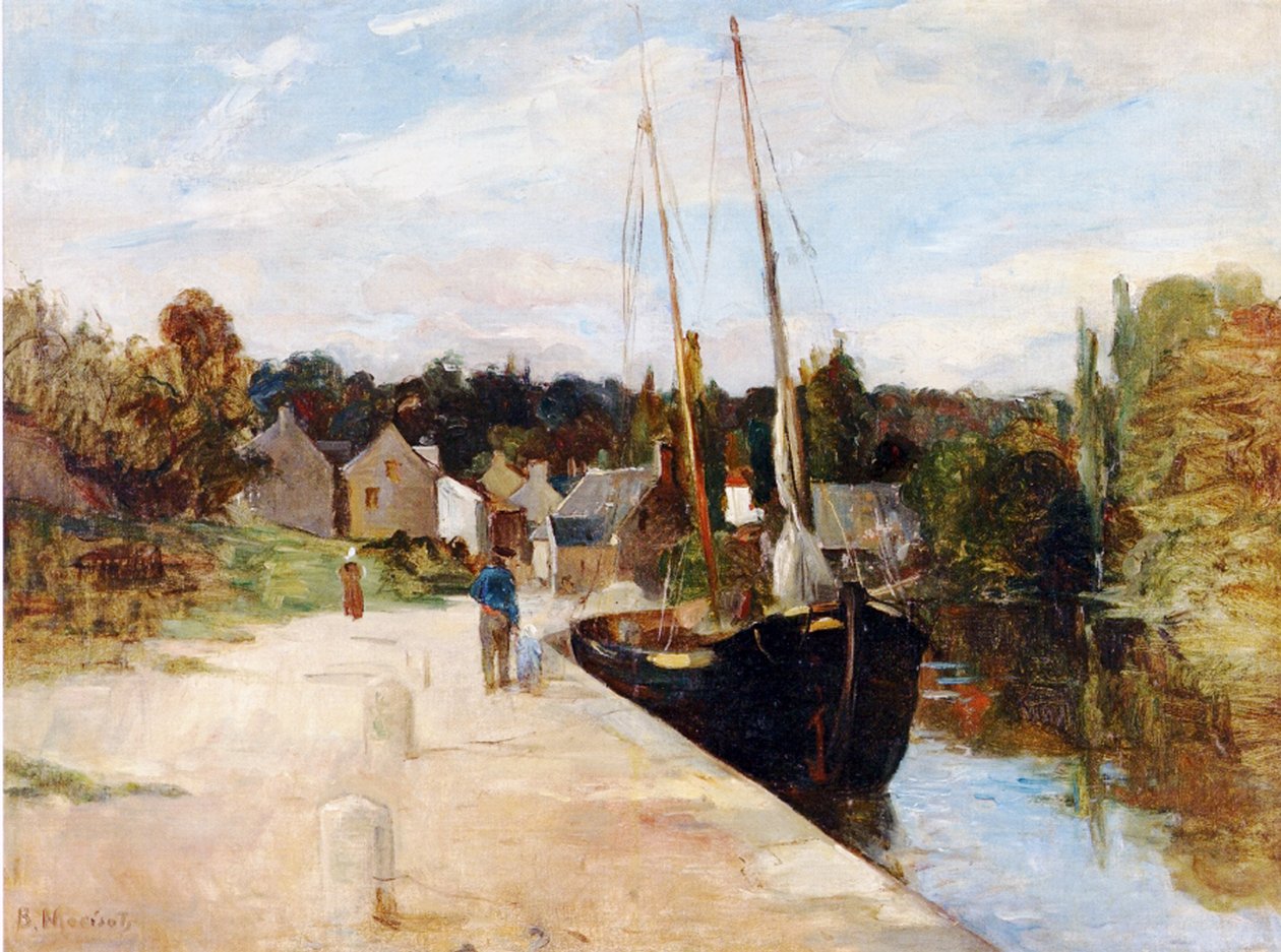 Rosbras, Bretagne, 1866-67 von Berthe Morisot