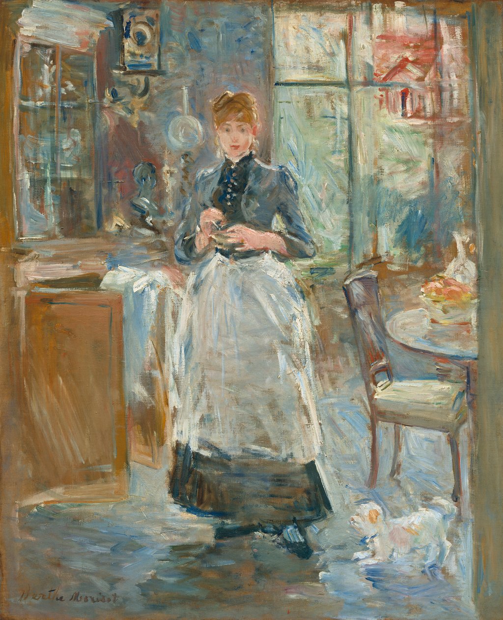 Im Speisezimmer von Berthe Morisot