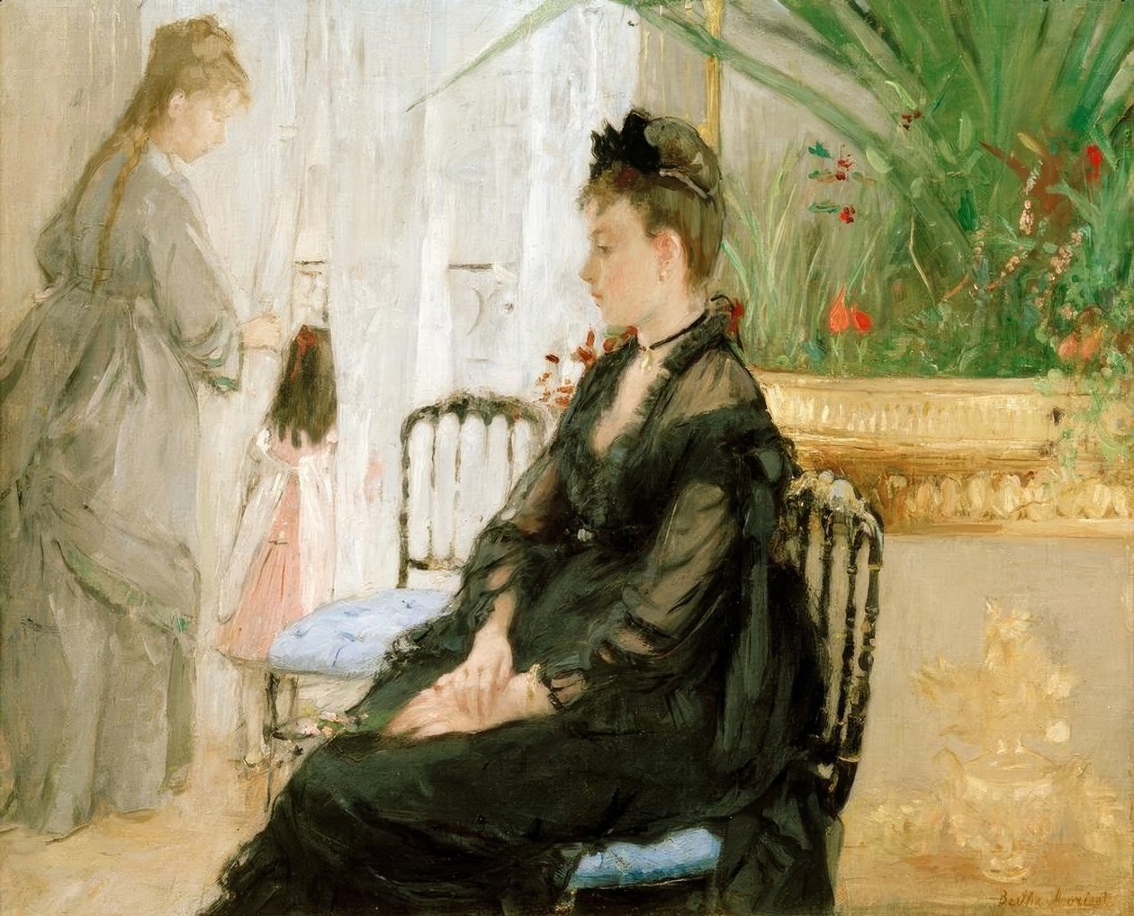 Innenraum von Berthe Morisot