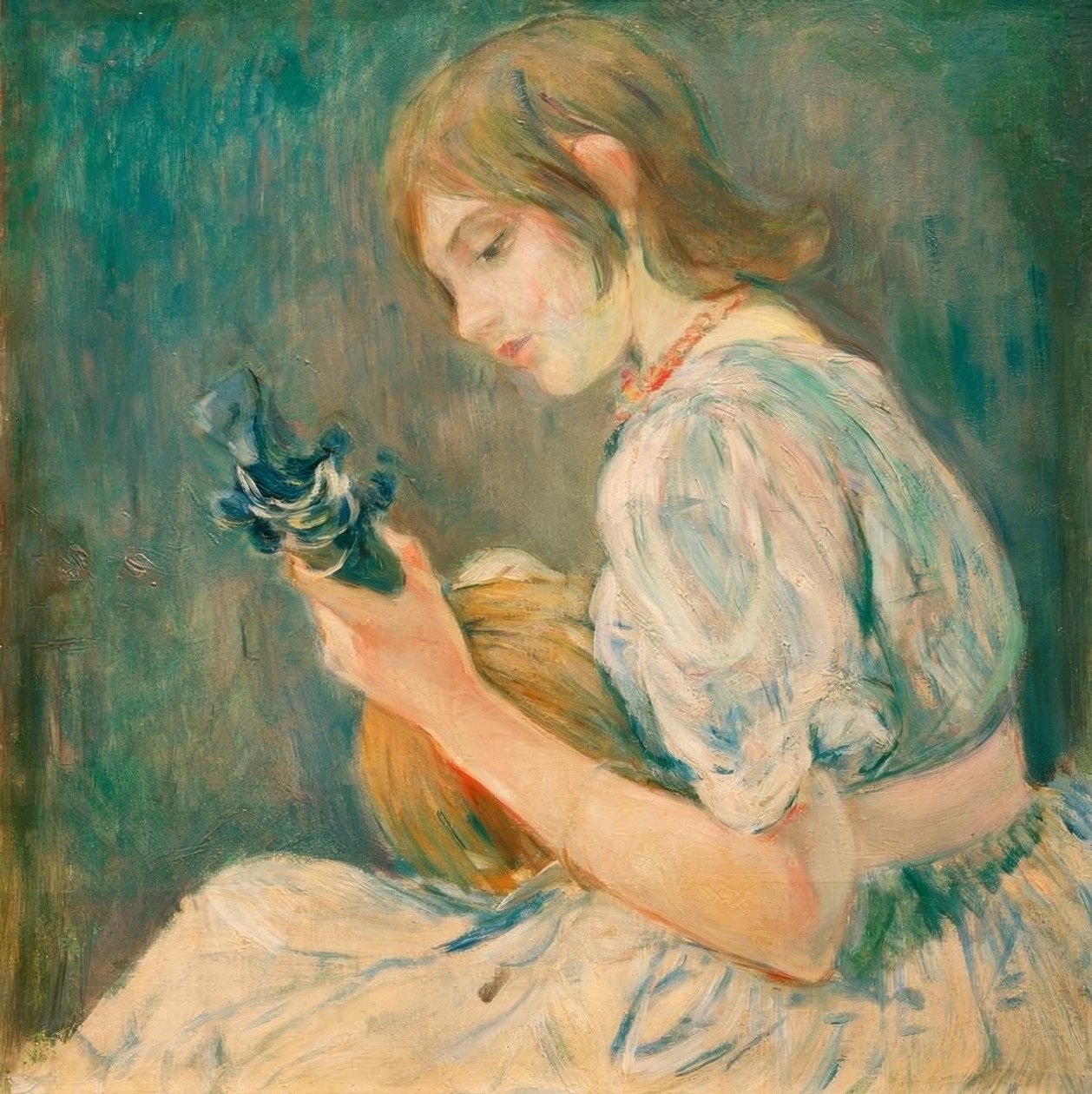 Die Mandoline von Berthe Morisot