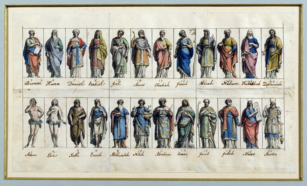Alttestamentliche Figuren von Biagio Rebecca