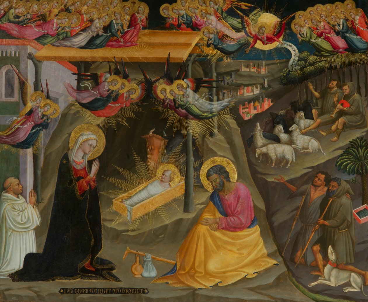 Geburt Christi von Bicci di Lorenzo