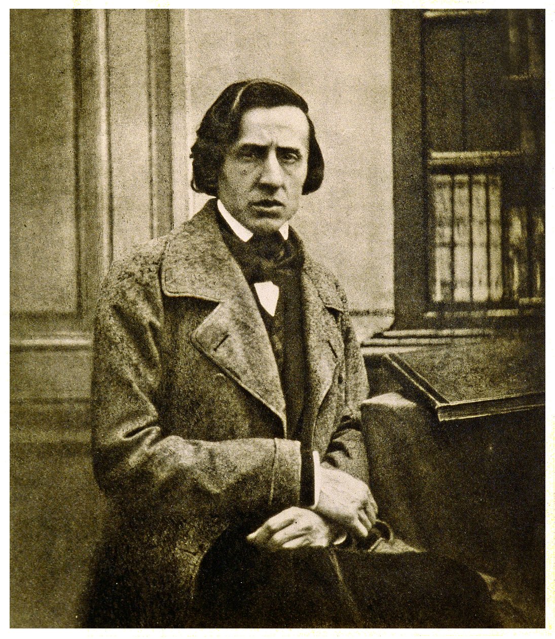 Porträt von Frédéric Chopin von Bisson Freres Studio