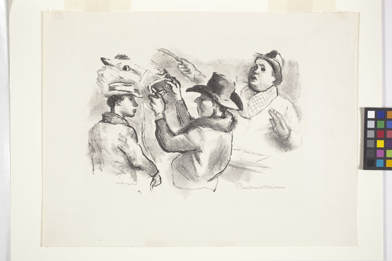 Pferdeauktion von Boardman Robinson