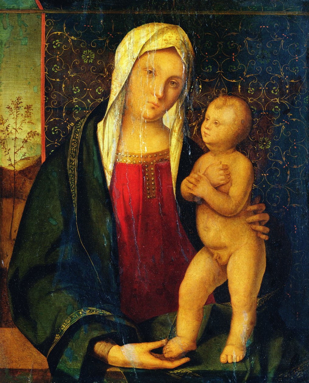 Madonna mit Kind von Boccaccio Boccaccino