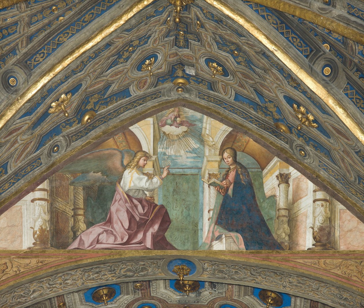 Sopran, Verkündigung von Boccaccio Boccaccino