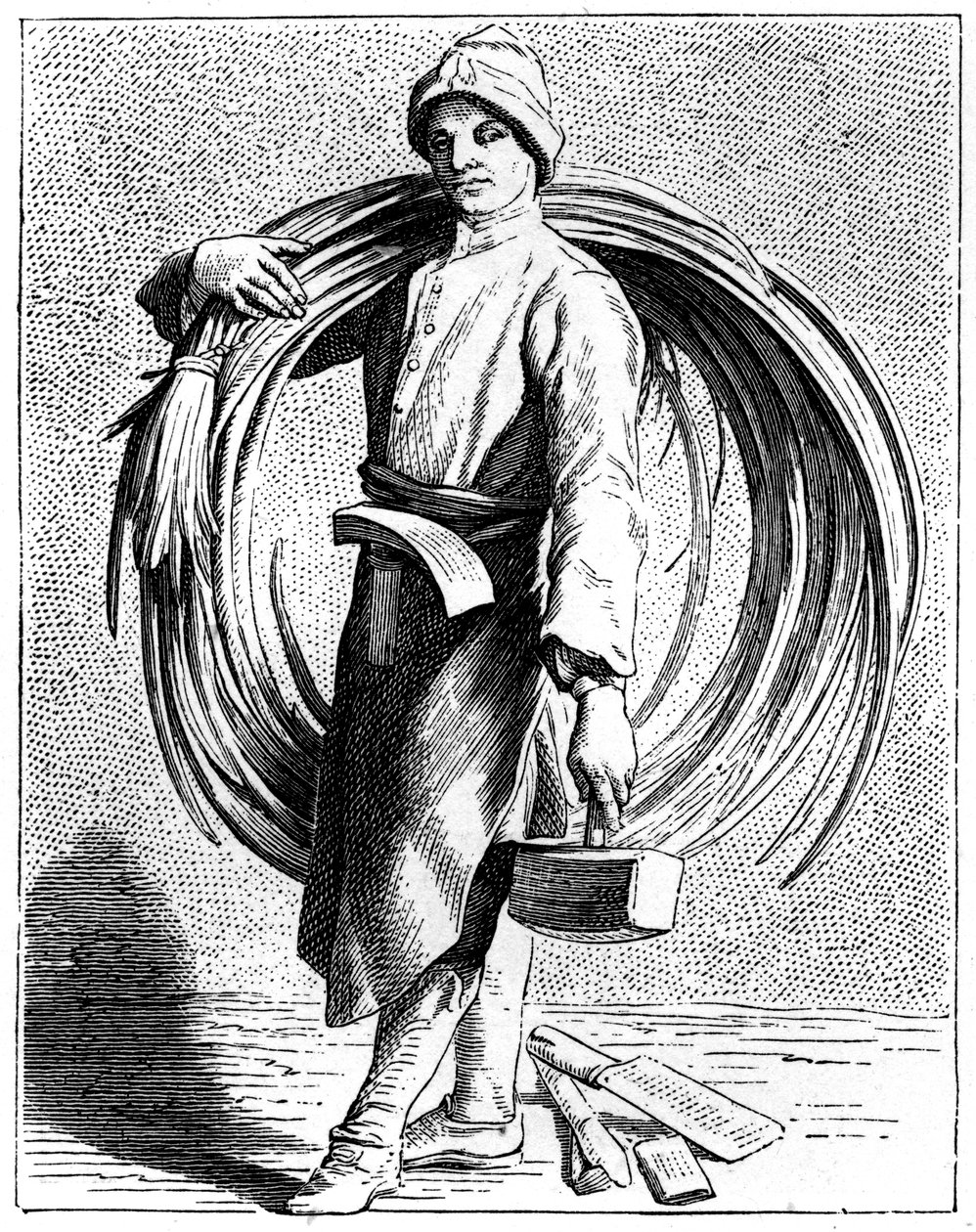 Ein Küfer, 1737-1742 von Bouchardon