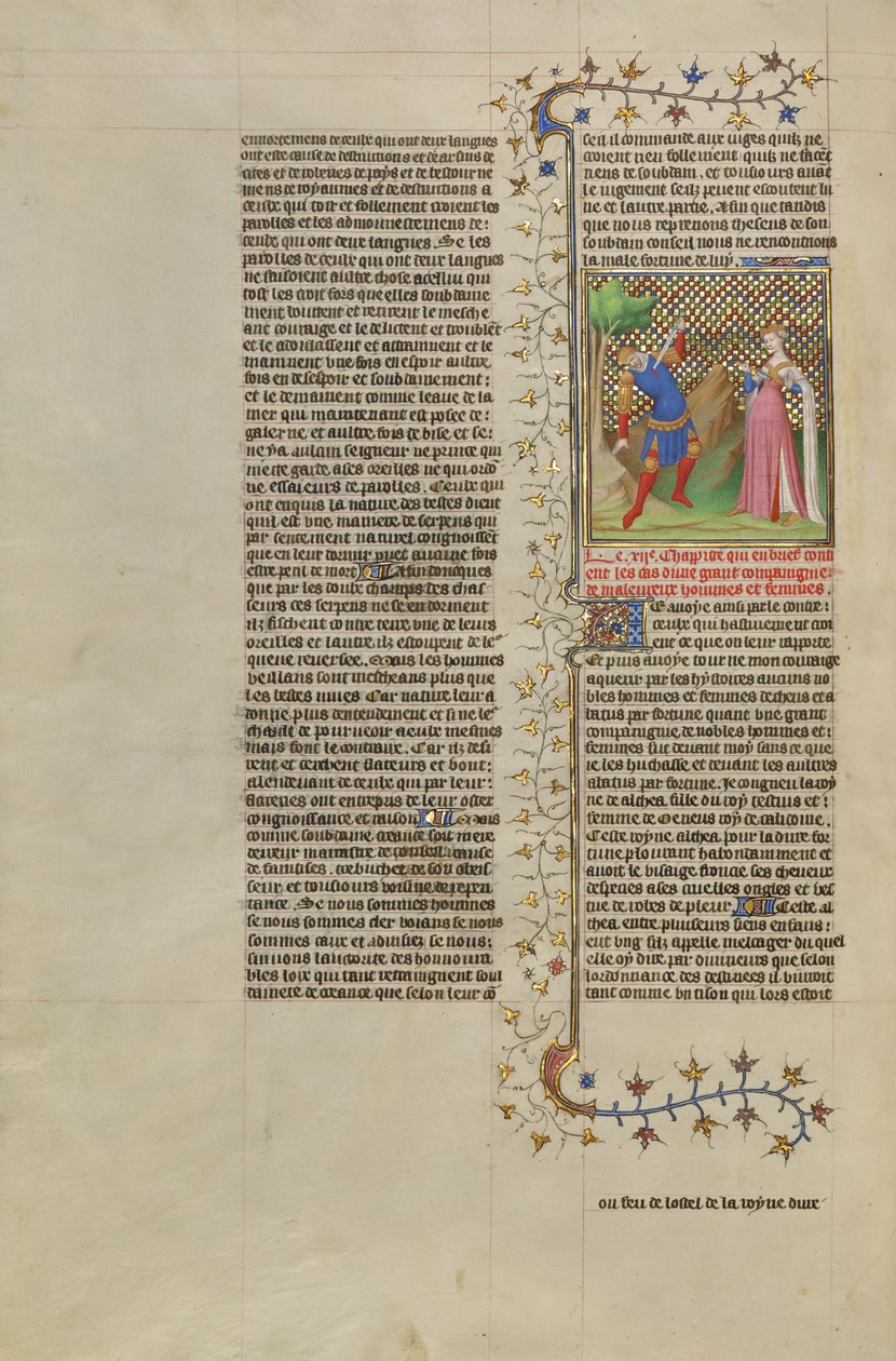 Die Selbstmorde von Meleager und Althea von Boucicaut Master