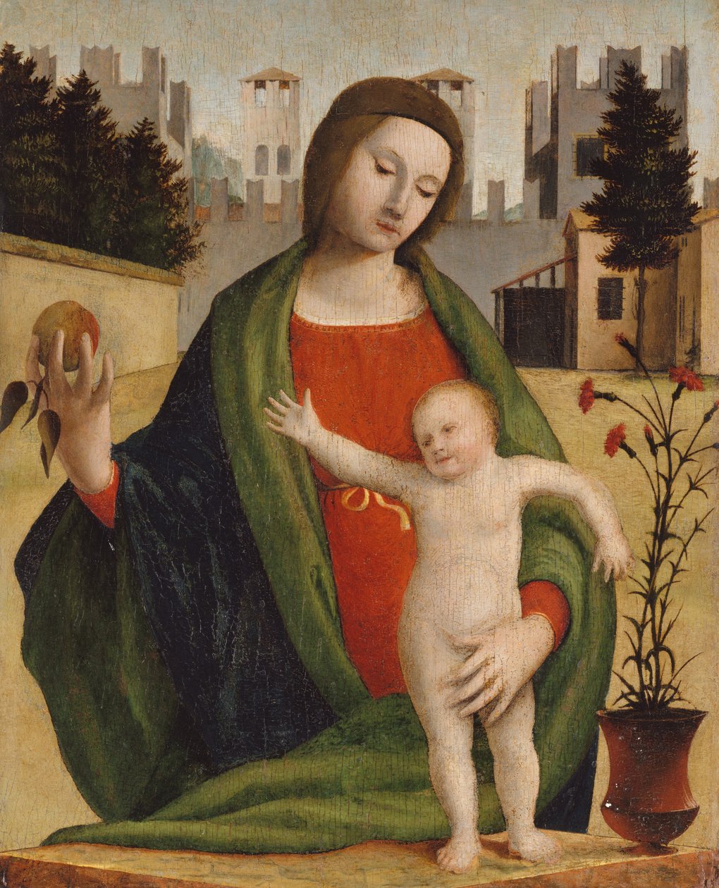 Madonna mit Kind, vor 1508 von Bramantino