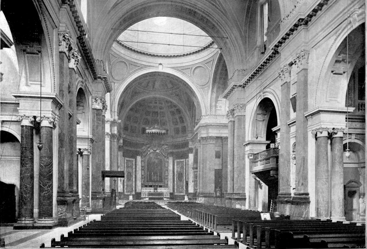 Die Brompton Oratory, London, 1890 von British Photographer