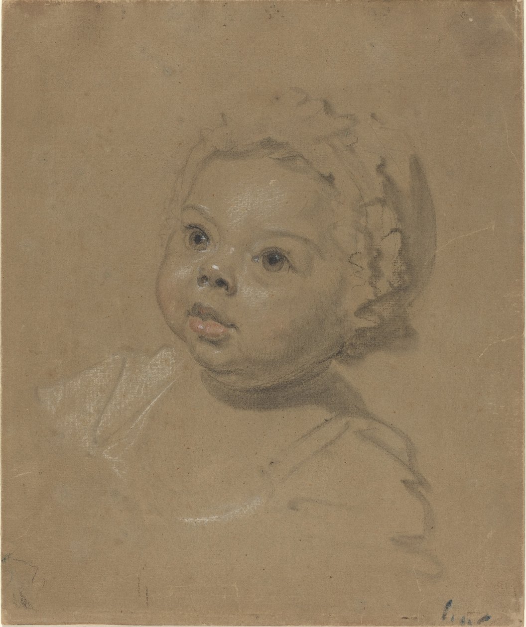 Kopf eines Kindes von British 18th Century