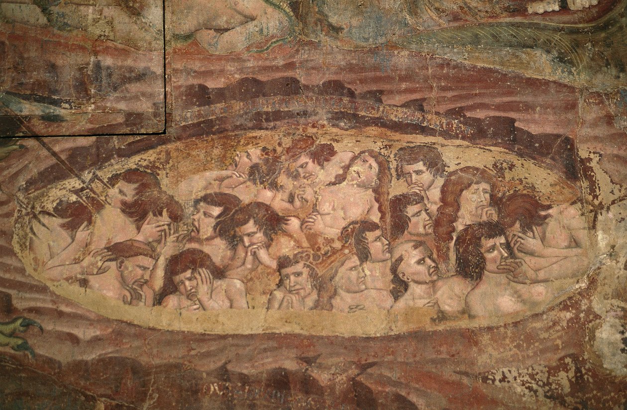 Verdammte in der Hölle, Inferno von Buonamico Buffalmacco