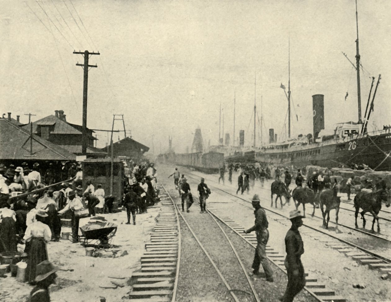 Freigelassene Gefangene, Spanisch-Amerikanischer Krieg, Juni 1898, 1899 von Burr McIntosh