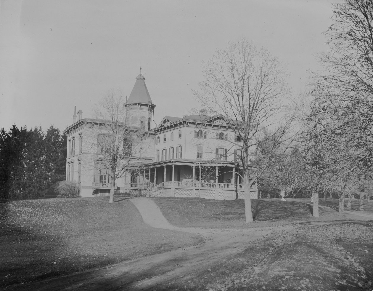 Residenz von John Jacob Astor in Rhinecliff, New York (1893-94) von Byron Company