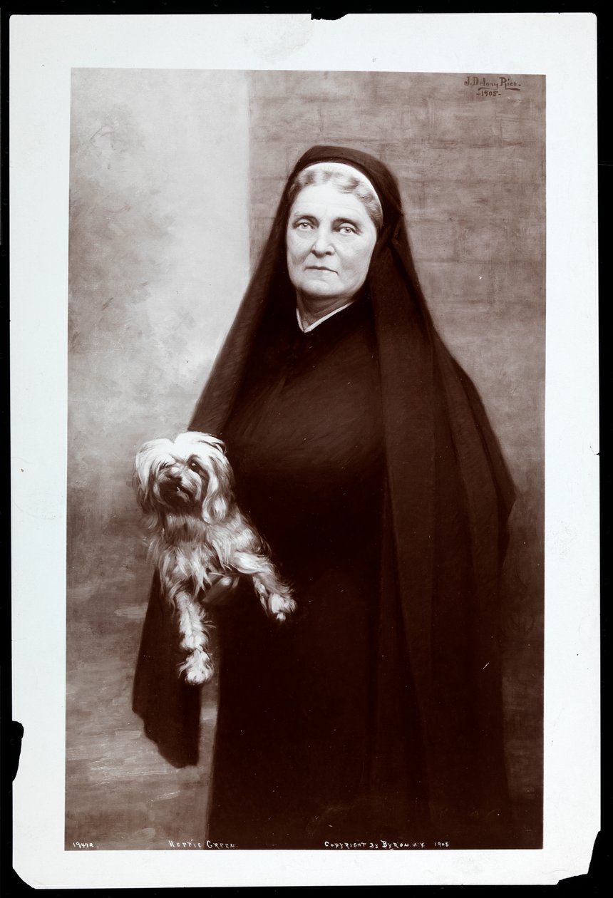 Hettie Green, 1905 von Byron Company