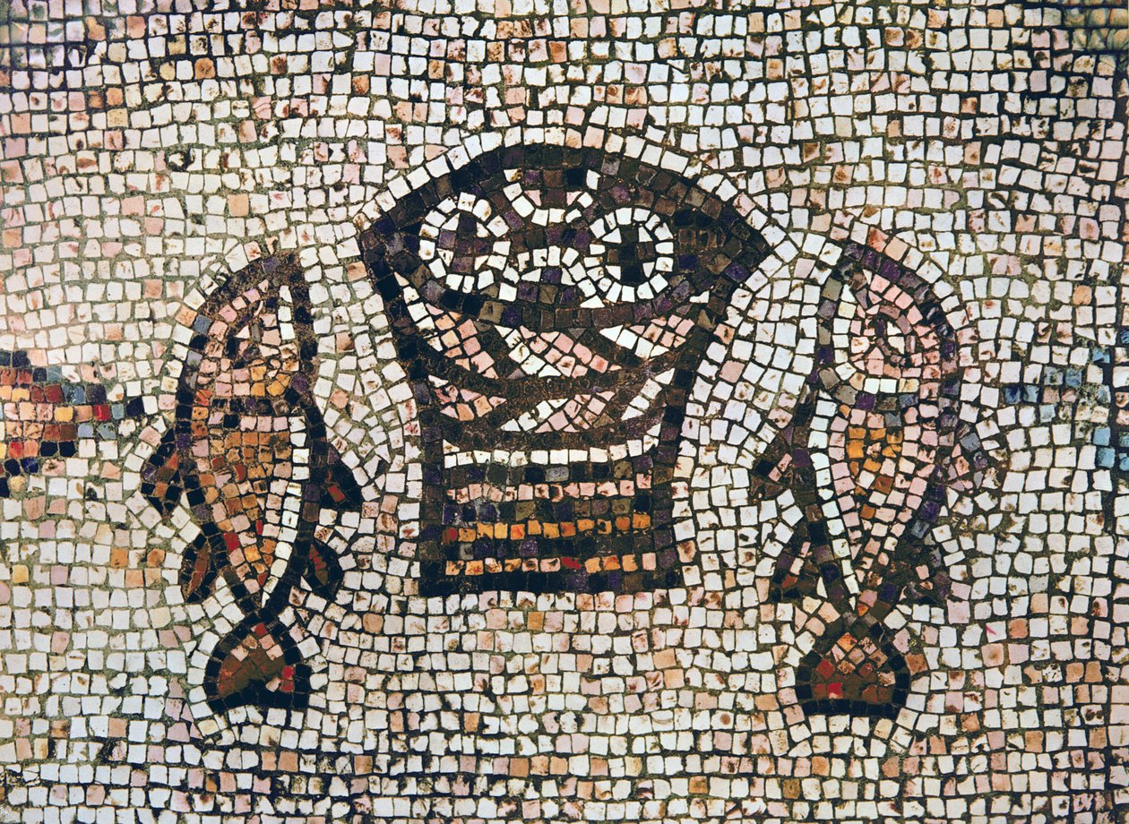 Wunder der Brot- und Fischvermehrung, 5.-6. Jahrhundert n. Chr. von Byzantine