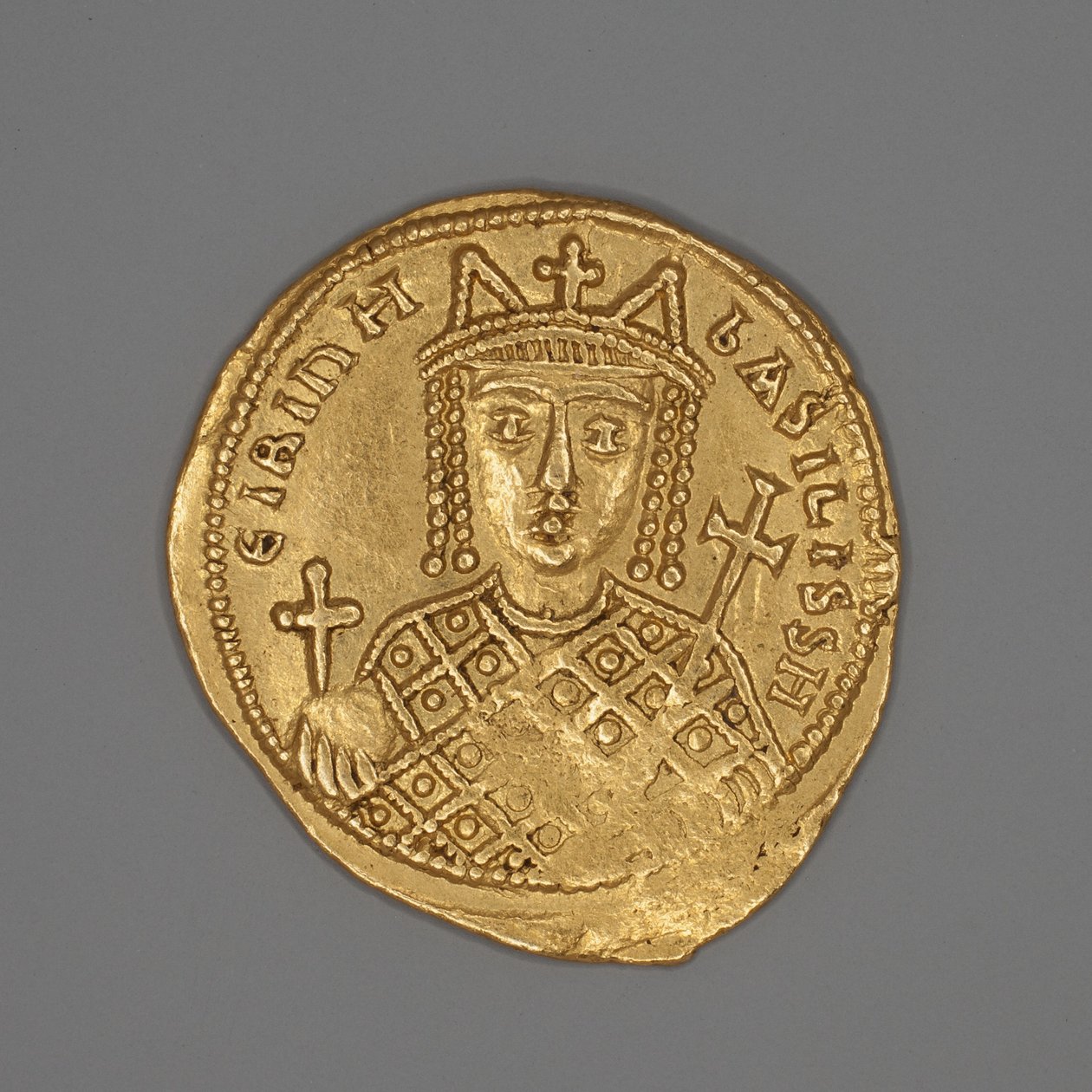 Solidus der Kaiserin Irene von Byzantine School