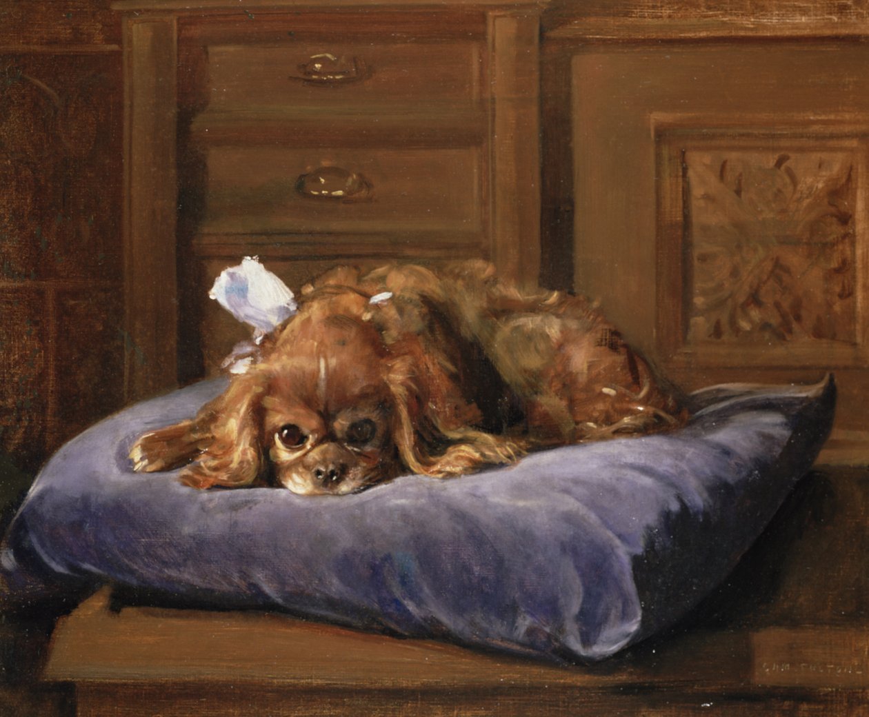 King Charles Spaniel von C. Fulton