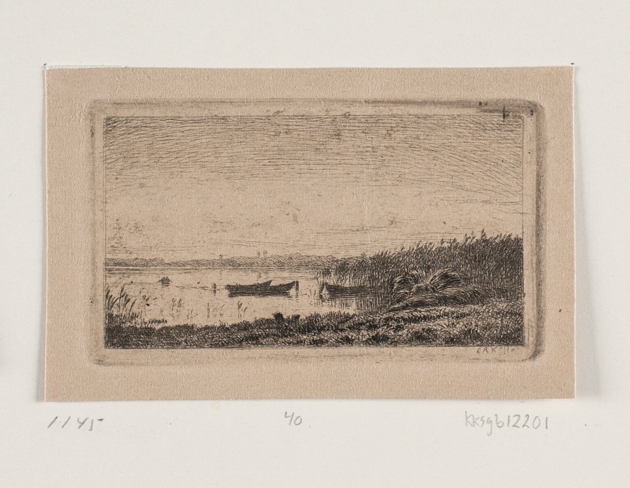 Am Maribo-See von C.A. Kølle